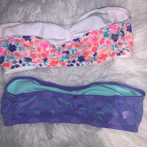 PINK by VS bundle of 2 bandeaus - Picture 2 of 3